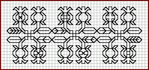 Pattern: Small Pomegranate Border [9KB]